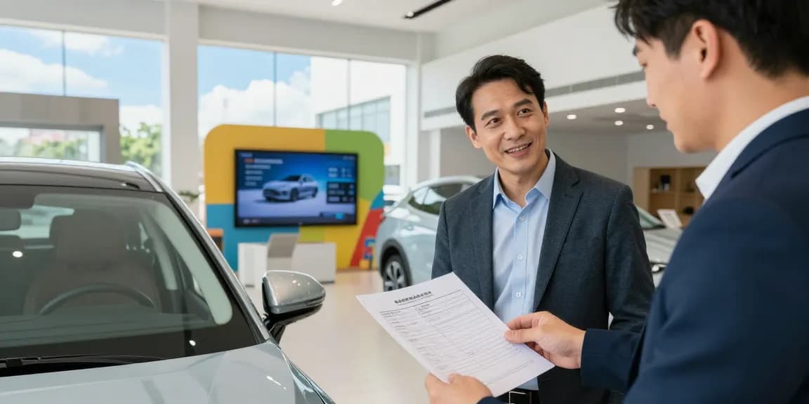 Engaging automotive scene during a reg check UK, showcasing buyers evaluating car history reports for smarter purchases.
