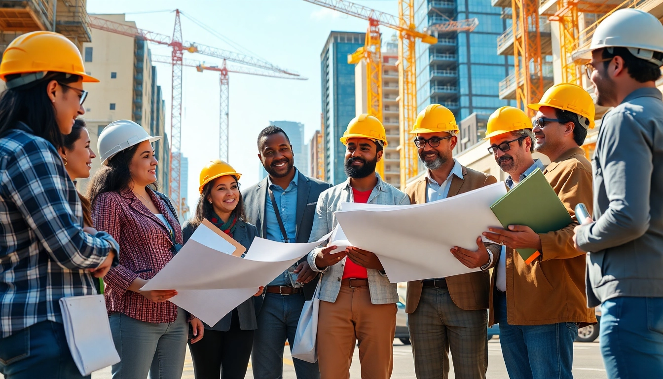 Promoting construction advocacy through teamwork among professionals and community members.
