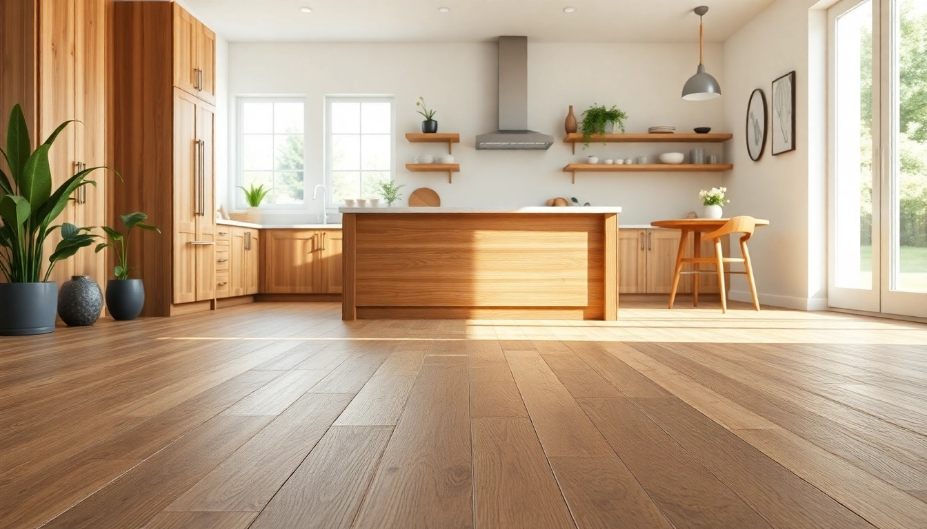 Enhance your space with the best lvp flooring showcased in a rustic kitchen environment.