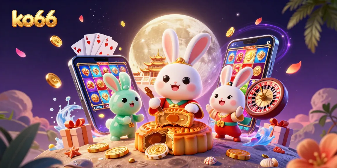 Spin slots and win poker chips in a vibrant ko66 casino scene filled with thrilling games.