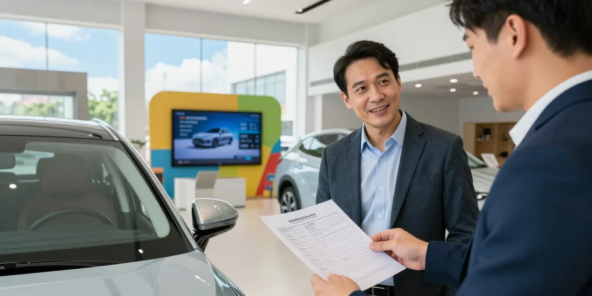 Engaging automotive scene during a reg check UK, showcasing buyers evaluating car history reports for smarter purchases.