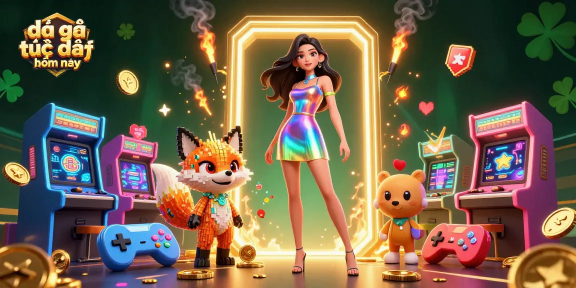 Experience đá gà trực tiếp hôm nay with vibrant action and stunning visuals in this lively 3D illustration.