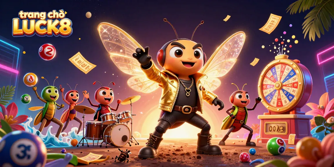 Experience win with vibrant elements on trang chủ LUCK8, featuring lively 3D characters in a rich casino atmosphere.