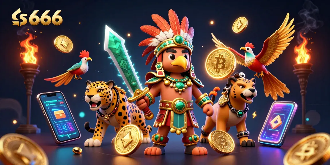 Engage in thrilling gameplay at s666 with vibrant 3D warriors and cryptocurrencies.