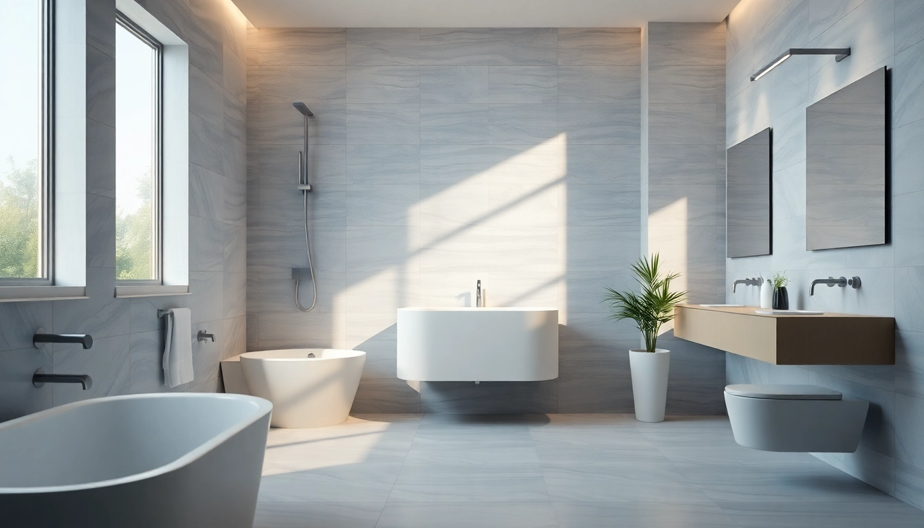Gestalten Sie Ihr Badezimmer mit einer eleganten sonni Duschkabine und modernen Armaturen.