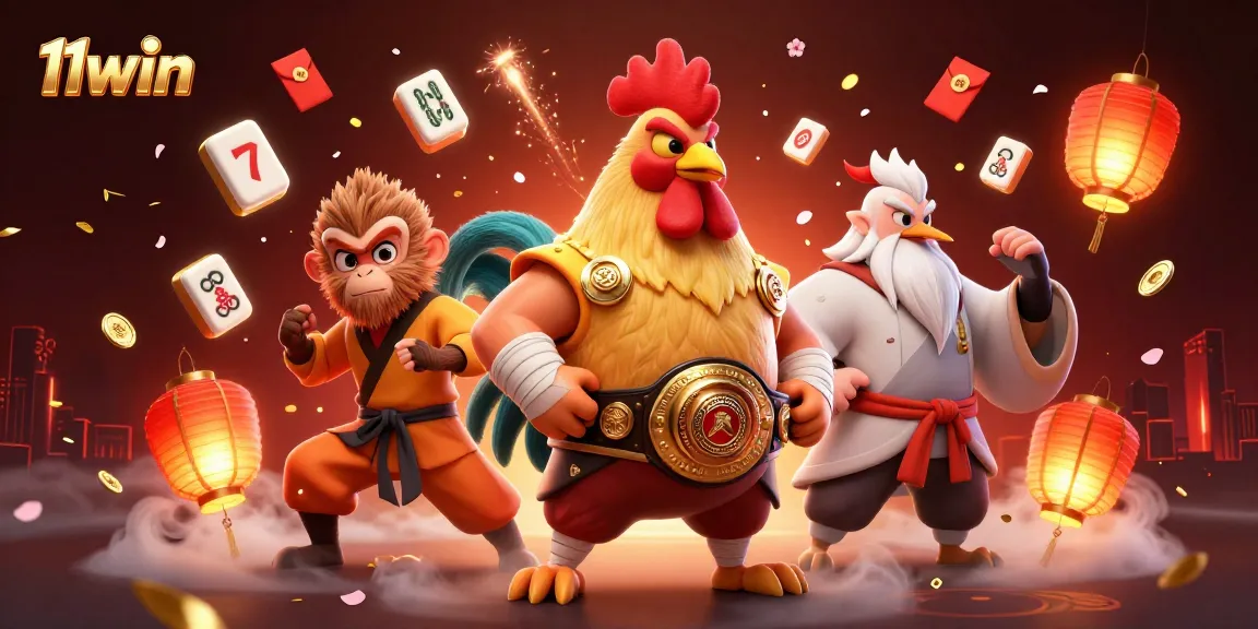 Experience thrilling gameplay at 11win with vibrant casino characters and dynamic game elements.