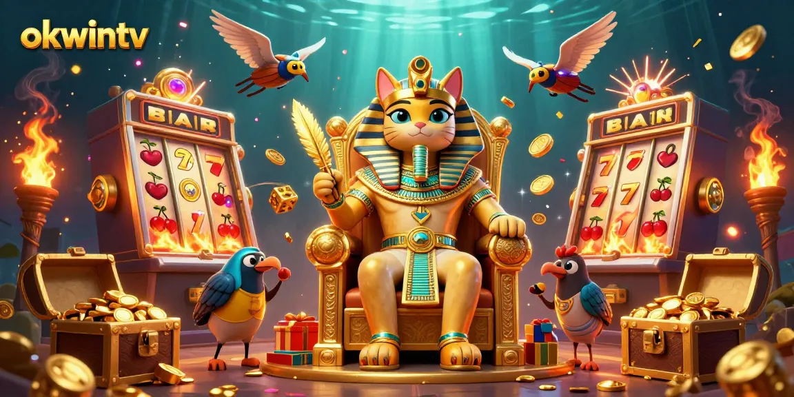 Engage with exciting slots at okwintv, featuring a dynamic pharaoh theme and jackpot delights.