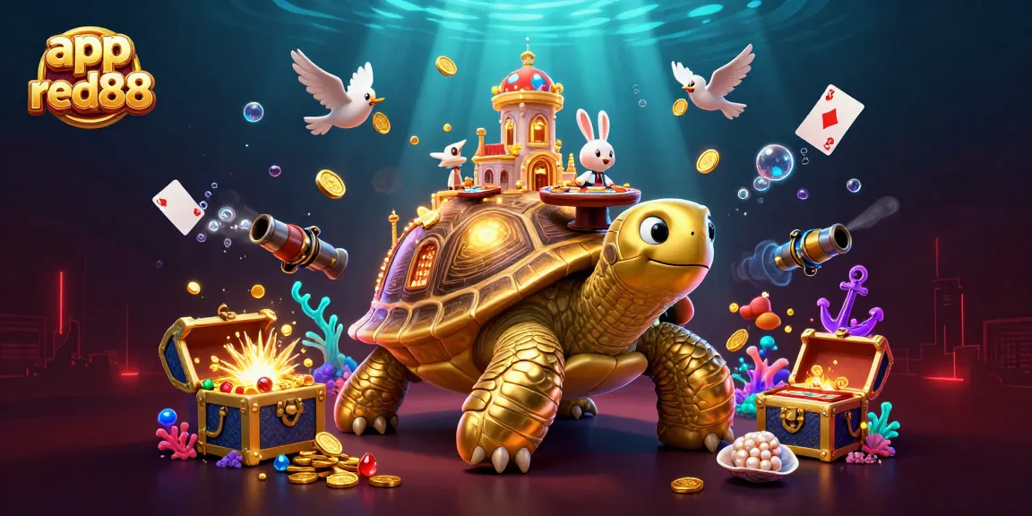 Engage with the app red88, exploring a magical casino world filled with vibrant treasures.